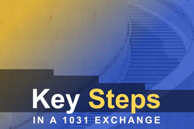 key steps in 1031 exchanges